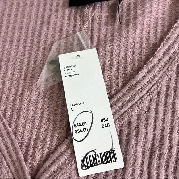 NWT Urban Outfitters mauve Button-Down Shirt - Picture 7 of 9